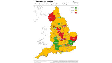 DoT Map of maintenance ratings
