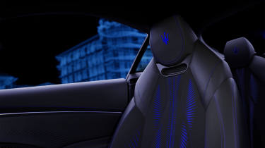 Maserati GranTurismo 110 Anniversario Blu Inchiostro - seat stitching