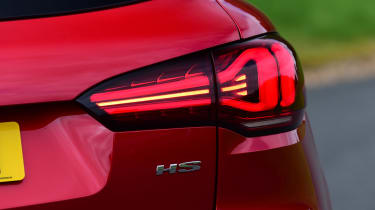 MG HS facelift.- rear light