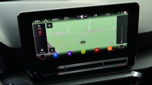 Cupra Leon - sat-nav