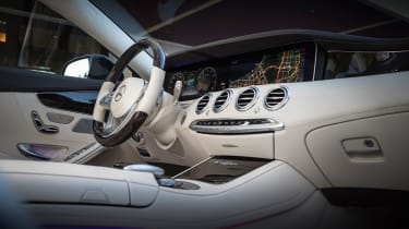 Mercedes S-Class coupe - interior