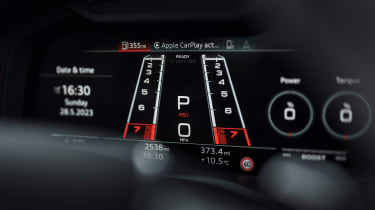 Audi RS 6 Performance - dashboard screen (dynamic)