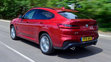 BMW X4 Mk2 - rear tracking