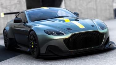 Aston Martin AMR brand - Vantage Pro front quarter