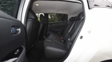 Nissan Leaf - rear seats