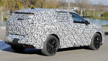 New Citroen C5 Aircross spy shots - rear angled