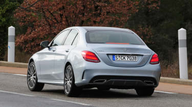 Mercedes C-Class 2014 rear action