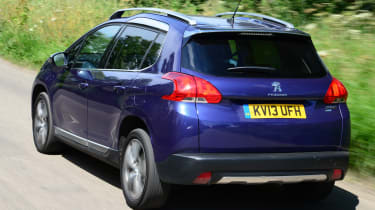 Used Car Awards 2016 - Peugeot 2008 rear tracking