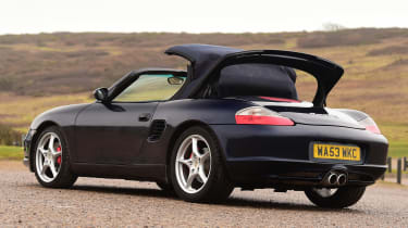Porsche Boxster 986 - roof opening