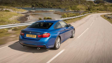 BMW 4 Series 420d M Sport rear action