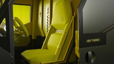 Renault Estafette - seats