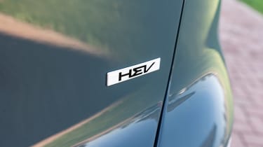 Kia Niro Hybrid prototype - HEV badge