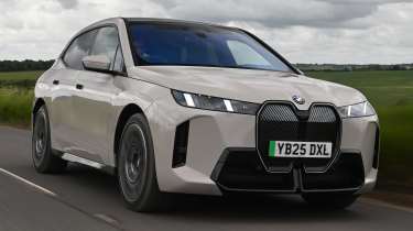 BMW iX - front 3/4