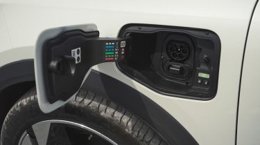 Renault Scenic UK - charging port