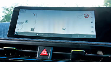 Kia EV6 GT - navigation screen
