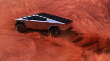 Tesla Cybertruck 2023 official dust
