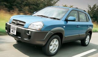 Front view of Hyundai Tucson FCEV