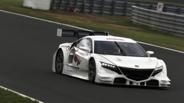 Honda NSX Concept-GT on the track