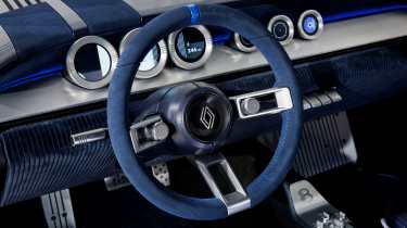 Renault 8 Gordini concept - steering wheel