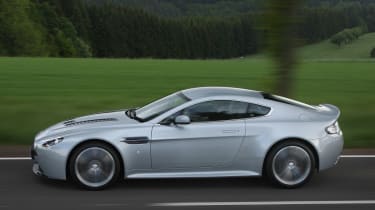 Aston Martin V12 Vantage coupe profile