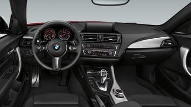 BMW 2 Series coupe 2014 interior