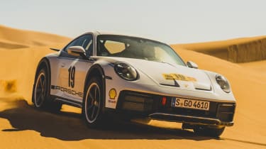 Porsche 911 Dakar - front