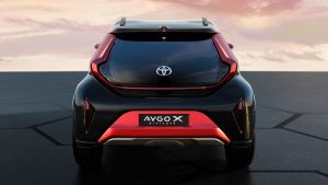 Toyota Aygo X prototype - full rear static