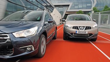 Citroen DS4 vs Nissan Qashqai