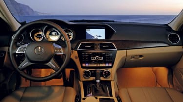 Mercedes C-Class interior