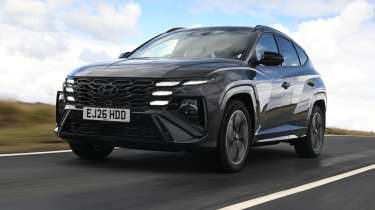 Hyundai Tucson - front tracking