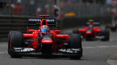 Timo Glock and Charles Pic