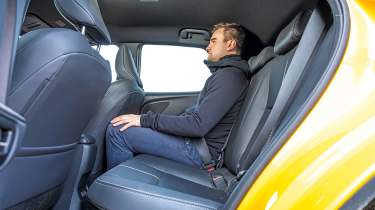 Lexus LBX long-term test - Alastair in the rear seats