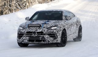 Lamborghini Urus spy - front