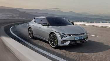 2025 Kia EV6 GT - front cornering