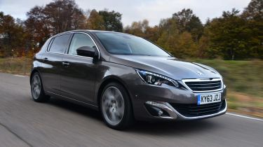 Peugeot 308 hatchback 2013 front tracking