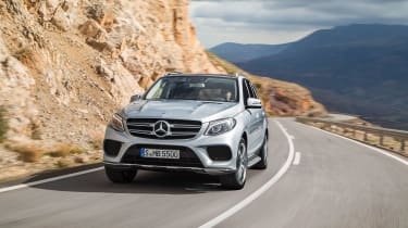 Mercedes GLE - front tracking