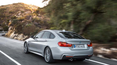 BMW 4 Series Gran Coupe rear track