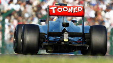 Lewis Hamilton rear
