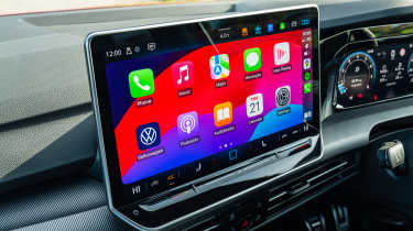 Volkswagen Golf GTI Mk8 - infotainment screen