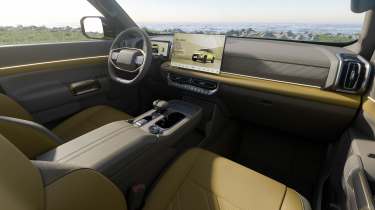 Nissan Frontier Pro hybrid - dashboard