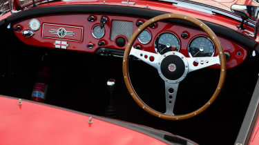 MGA 1955 steering wheel