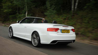 Audi RS5 Cabriolet rear action