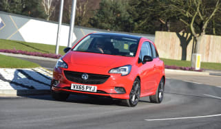 Vauxhall Corsa Red Edition - front cornering