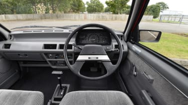 Long term Nissan Micra - second report - mk1 Micra interior