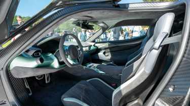 Rimac Nevera R at Monterey Car Week - interior 