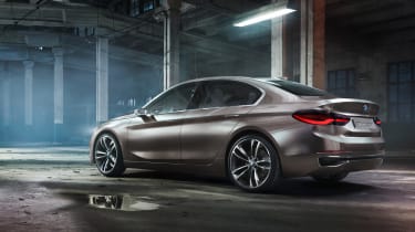 BMW Concept Compact Sedan side rear