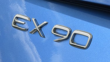 Volvo EX90 exclusive image - badge