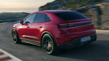 Porsche Macan Electric GTS - rear action