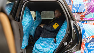 MINI Countryman prototype - back seat
