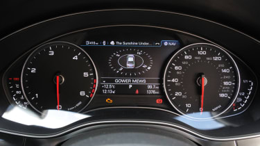 Audi A6 BiTDI S line dials